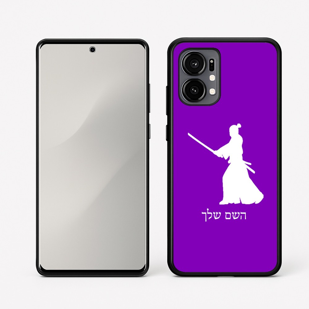 כיסוי בעיצוב אישי עם השם שלך לדגם - Motorola Edge 50 Fusion 5G בעיצוב סמוראי
