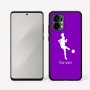 כיסוי בעיצוב אישי עם השם שלך לדגם - Motorola Edge 50 Fusion 5G בעיצוב שחקנית כדורגל - אישה