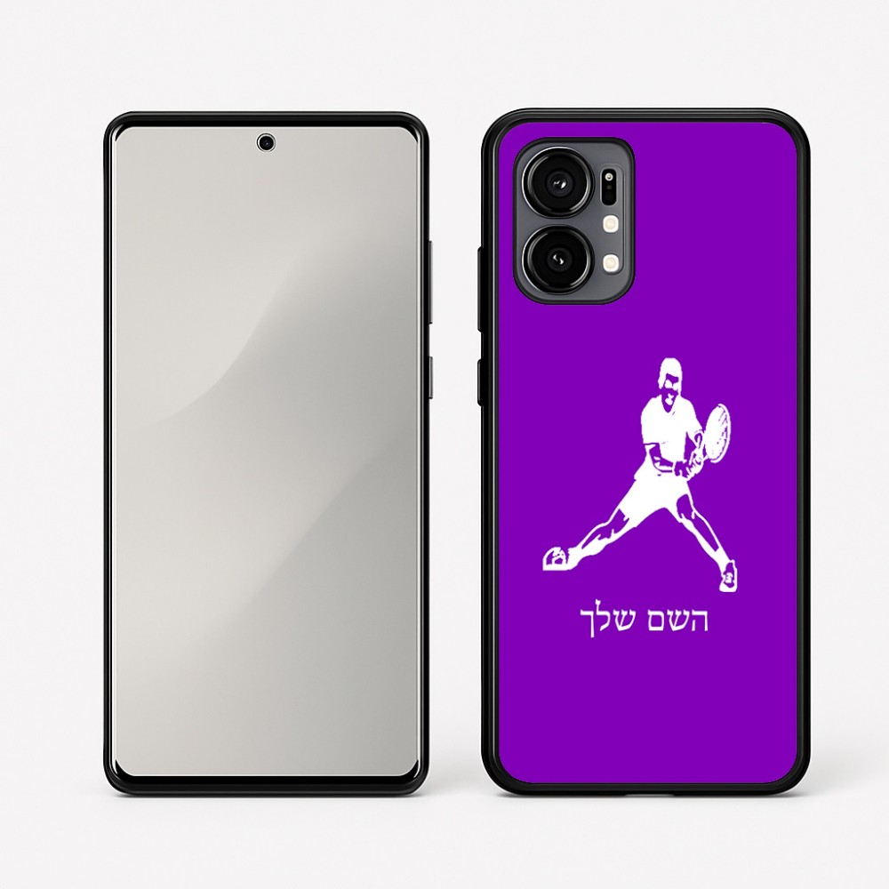 כיסוי בעיצוב אישי עם השם שלך לדגם - Motorola Edge 50 Fusion 5G בעיצוב שחקן טניס