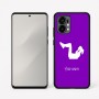 כיסוי בעיצוב אישי עם השם שלך לדגם - Motorola Edge 50 Fusion 5G בעיצוב אישה מתאמנת
