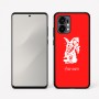 כיסוי בעיצוב אישי עם השם שלך לדגם - Motorola Edge 50 Fusion 5G בעיצוב ארנב מחזיק גזר