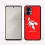 כיסוי בעיצוב אישי עם השם שלך לדגם - Motorola Edge 50 Fusion 5G בעיצוב עקרב