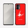 כיסוי בעיצוב אישי עם השם שלך לדגם - Motorola Edge 50 Fusion 5G בעיצוב עכביש