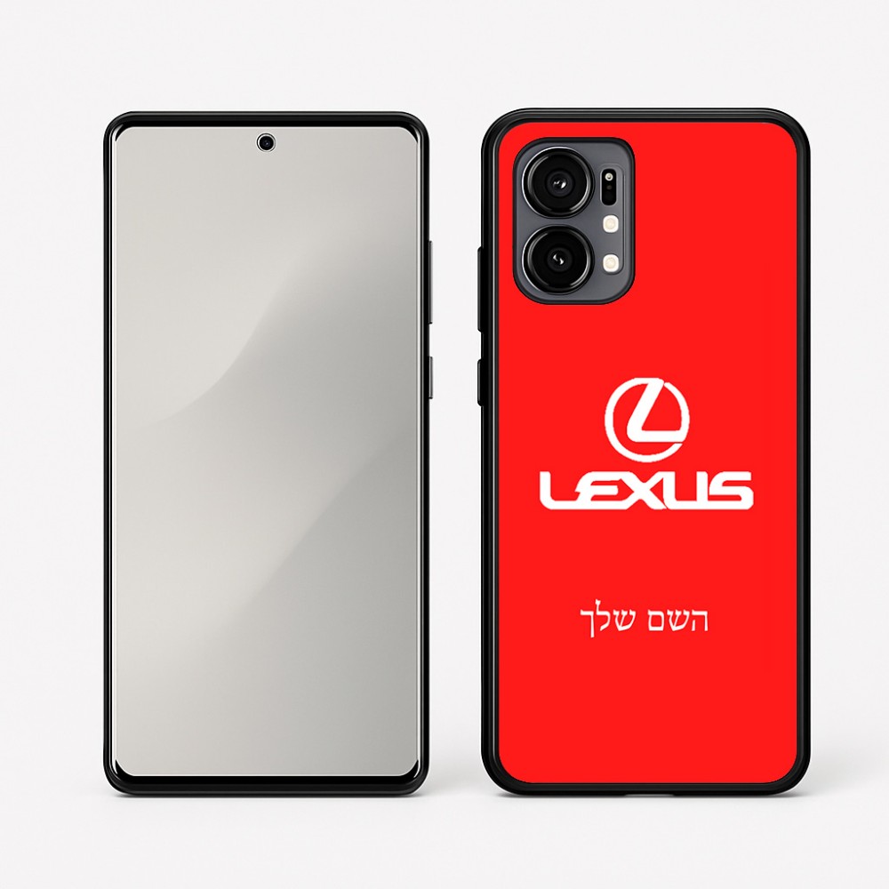 כיסוי בעיצוב אישי עם השם שלך לדגם - Motorola Edge 50 Fusion 5G בעיצוב לקסוס
