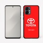 כיסוי בעיצוב אישי עם השם שלך לדגם - Motorola Edge 50 Fusion 5G בעיצוב טויוטה