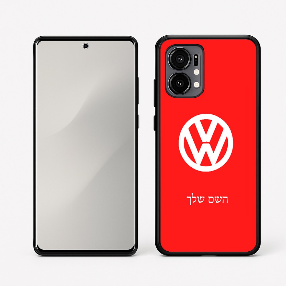 כיסוי בעיצוב אישי עם השם שלך לדגם - Motorola Edge 50 Fusion 5G בעיצוב פולקסווגן