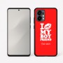 כיסוי בעיצוב אישי עם השם שלך לדגם - Motorola Edge 50 Fusion 5G בעיצוב נשקי את חבר שלי