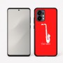 כיסוי בעיצוב אישי עם השם שלך לדגם - Motorola Edge 50 Fusion 5G בעיצוב סקסופון