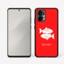 כיסוי בעיצוב אישי עם השם שלך לדגם - Motorola Edge 50 Fusion 5G בעיצוב מזלות - דגים