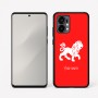 כיסוי בעיצוב אישי עם השם שלך לדגם - Motorola Edge 50 Fusion 5G בעיצוב מזלות - אריה