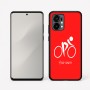 כיסוי בעיצוב אישי עם השם שלך לדגם - Motorola Edge 50 Fusion 5G בעיצוב אופניים אולימפיים