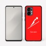 כיסוי בעיצוב אישי עם השם שלך לדגם - Motorola Edge 50 Fusion 5G בעיצוב קפיצת סקי אולימפית