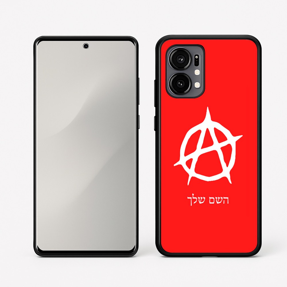 כיסוי בעיצוב אישי עם השם שלך לדגם - Motorola Edge 50 Fusion 5G בעיצוב אנרכיה