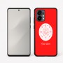 כיסוי בעיצוב אישי עם השם שלך לדגם - Motorola Edge 50 Fusion 5G בעיצוב לוח שנה אצטקי של המאיה