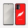 כיסוי בעיצוב אישי עם השם שלך לדגם - Motorola Edge 50 Fusion 5G בעיצוב נוצת נוצה