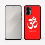 כיסוי בעיצוב אישי עם השם שלך לדגם - Motorola Edge 50 Fusion 5G בעיצוב סמל אום