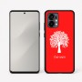 כיסוי בעיצוב אישי עם השם שלך לדגם - Motorola Edge 50 Fusion 5G בעיצוב עץ