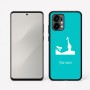 כיסוי בעיצוב אישי עם השם שלך לדגם - Motorola Edge 50 Fusion 5G בעיצוב ג'ירפה באפריקה