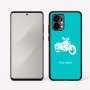 כיסוי בעיצוב אישי עם השם שלך לדגם - Motorola Edge 50 Fusion 5G בעיצוב הארלי-דיווידסון