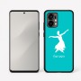 כיסוי בעיצוב אישי עם השם שלך לדגם - Motorola Edge 50 Fusion 5G בעיצוב בלרינה