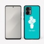כיסוי בעיצוב אישי עם השם שלך לדגם - Motorola Edge 50 Fusion 5G בעיצוב פרח