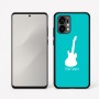 כיסוי בעיצוב אישי עם השם שלך לדגם - Motorola Edge 50 Fusion 5G בעיצוב גיטרה