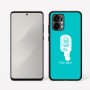 כיסוי בעיצוב אישי עם השם שלך לדגם - Motorola Edge 50 Fusion 5G בעיצוב מיקרופון