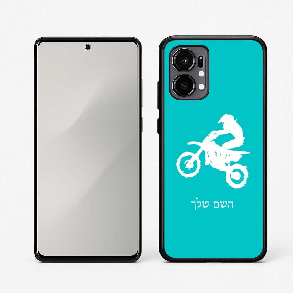 כיסוי בעיצוב אישי עם השם שלך לדגם - Motorola Edge 50 Fusion 5G בעיצוב מוטוקרוס