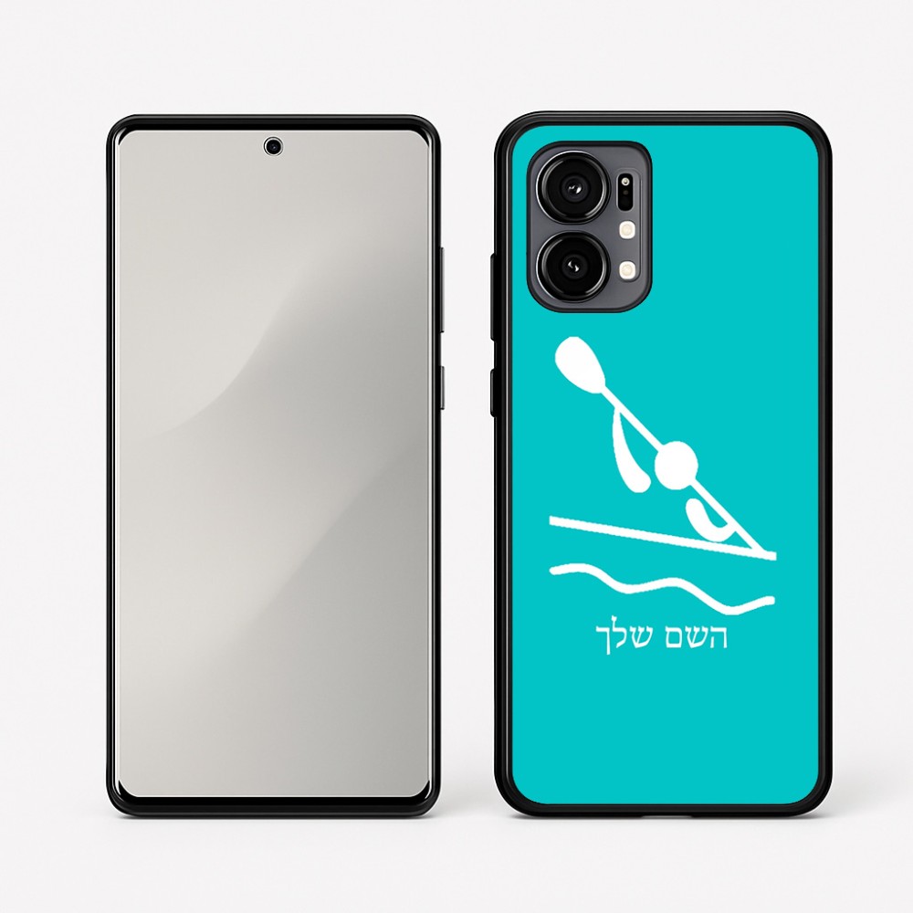 כיסוי בעיצוב אישי עם השם שלך לדגם - Motorola Edge 50 Fusion 5G בעיצוב קיאק אולימפי