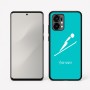 כיסוי בעיצוב אישי עם השם שלך לדגם - Motorola Edge 50 Fusion 5G בעיצוב קפיצת סקי אולימפית