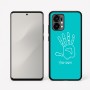 כיסוי בעיצוב אישי עם השם שלך לדגם - Motorola Edge 50 Fusion 5G בעיצוב יד