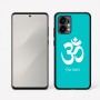 כיסוי בעיצוב אישי עם השם שלך לדגם - Motorola Edge 50 Fusion 5G בעיצוב סמל אום