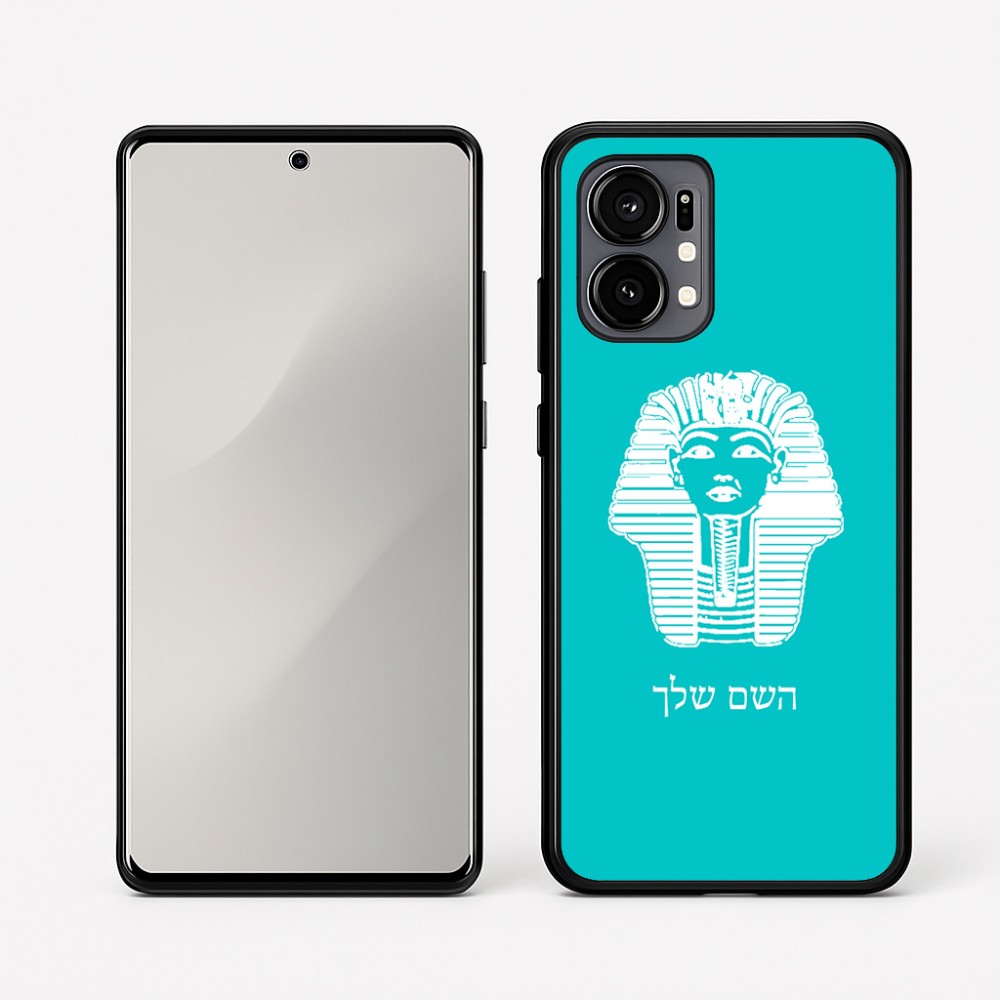 כיסוי בעיצוב אישי עם השם שלך לדגם - Motorola Edge 50 Fusion 5G בעיצוב פרעה - תות ענח' אמון מצרי
