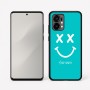 כיסוי בעיצוב אישי עם השם שלך לדגם - Motorola Edge 50 Fusion 5G בעיצוב סמיילי