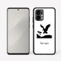 כיסוי בעיצוב אישי עם השם שלך לדגם - Motorola Edge 50 Fusion 5G בעיצוב נשר אמריקאי