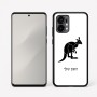 כיסוי בעיצוב אישי עם השם שלך לדגם - Motorola Edge 50 Fusion 5G בעיצוב קנגורו