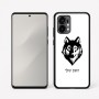 כיסוי בעיצוב אישי עם השם שלך לדגם - Motorola Edge 50 Fusion 5G בעיצוב זאב