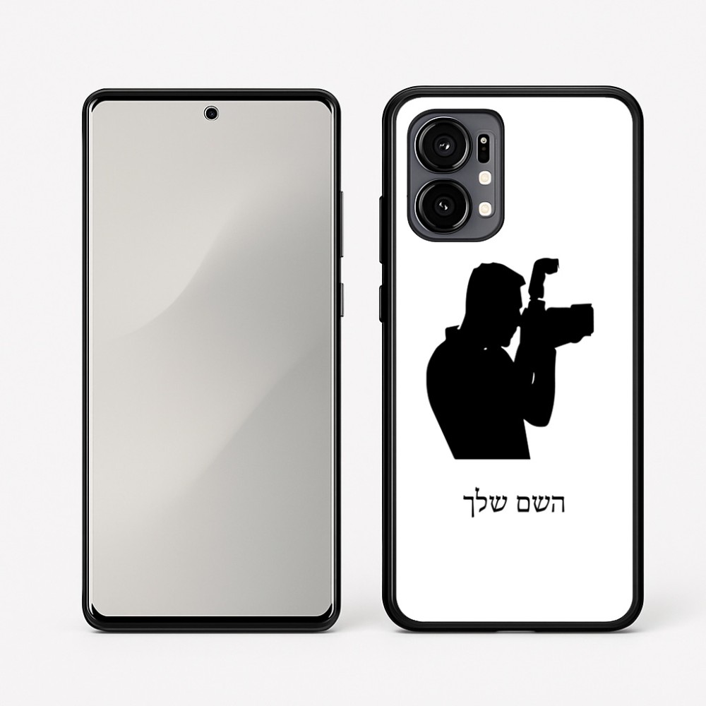 כיסוי בעיצוב אישי עם השם שלך לדגם - Motorola Edge 50 Fusion 5G בעיצוב צלם - גברים