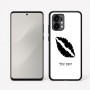כיסוי בעיצוב אישי עם השם שלך לדגם - Motorola Edge 50 Fusion 5G בעיצוב שפתיים - נשיקה