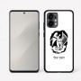כיסוי בעיצוב אישי עם השם שלך לדגם - Motorola Edge 50 Fusion 5G בעיצוב אנג'ל מוזיקלי