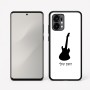 כיסוי בעיצוב אישי עם השם שלך לדגם - Motorola Edge 50 Fusion 5G בעיצוב גיטרה