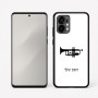 כיסוי בעיצוב אישי עם השם שלך לדגם - Motorola Edge 50 Fusion 5G בעיצוב חצוצרה