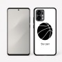 כיסוי בעיצוב אישי עם השם שלך לדגם - Motorola Edge 50 Fusion 5G בעיצוב כדורסל