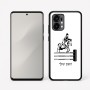 כיסוי בעיצוב אישי עם השם שלך לדגם - Motorola Edge 50 Fusion 5G בעיצוב רוכב סוסים