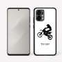 כיסוי בעיצוב אישי עם השם שלך לדגם - Motorola Edge 50 Fusion 5G בעיצוב מוטוקרוס