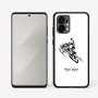 כיסוי בעיצוב אישי עם השם שלך לדגם - Motorola Edge 50 Fusion 5G בעיצוב אופנוע שלג