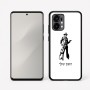 כיסוי בעיצוב אישי עם השם שלך לדגם - Motorola Edge 50 Fusion 5G בעיצוב קאובוי המערב הפרוע