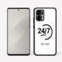 כיסוי בעיצוב אישי עם השם שלך לדגם - Motorola Edge 50 Fusion 5G בעיצוב 24 ביולי