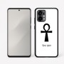 כיסוי בעיצוב אישי עם השם שלך לדגם - Motorola Edge 50 Fusion 5G בעיצוב אנק - מפתח החיים המצרי