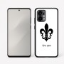 כיסוי בעיצוב אישי עם השם שלך לדגם - Motorola Edge 50 Fusion 5G בעיצוב פרחי פרחים - צרפת